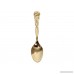 Stainless Steel Gold Plated Traditional Demi Spoon - Set of 12 - B06ZY8G33R